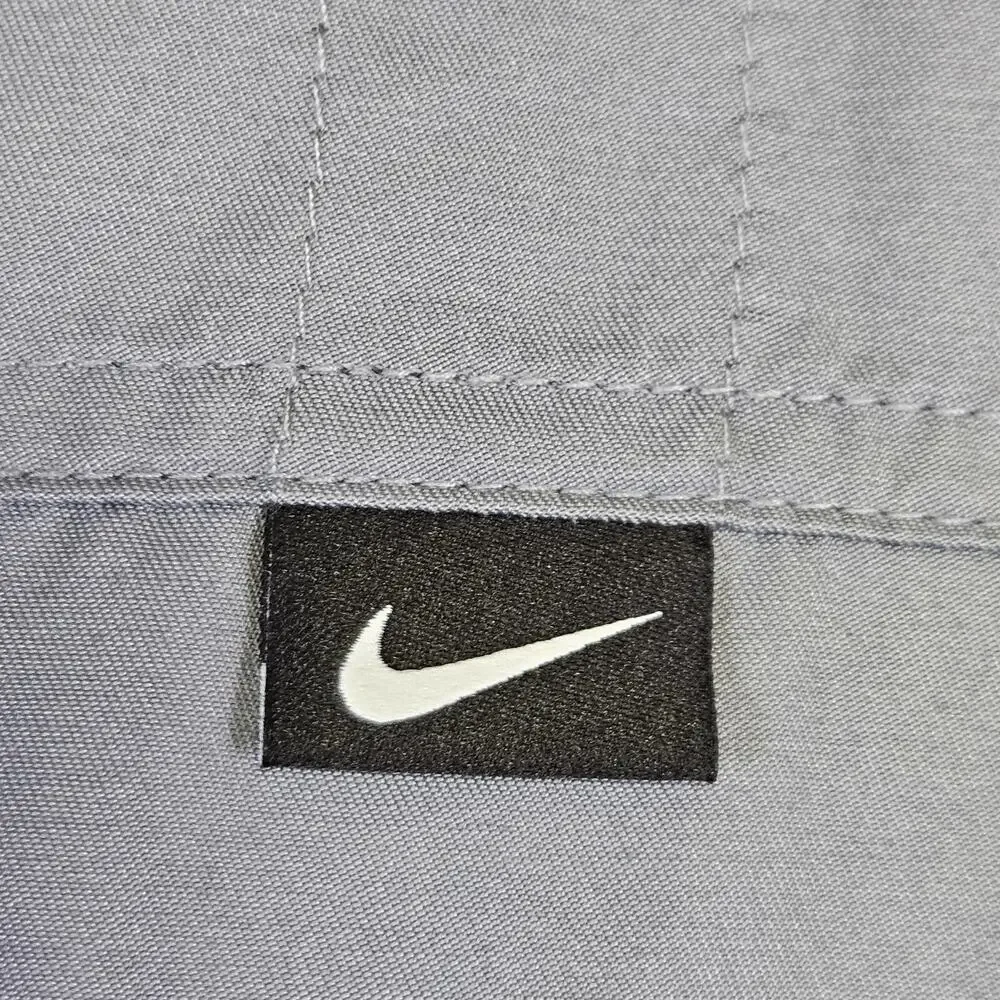 Nike Detroit Lions Bomber Jacket Mens M Full Zip Gray NFL Football Lightweight
